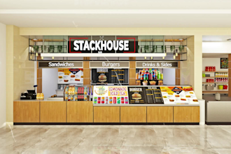 do realistic interiors of cafes, retail, restaurants, shops, kiosks