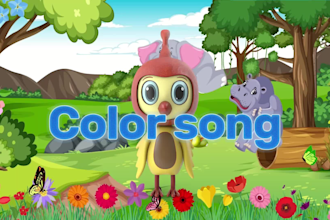 make kids learning videos, kids video editing and rhymes