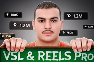 do youtube talking head video editing and vsl edit