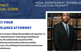 be your entertainment lawyer, draft contracts and advise you