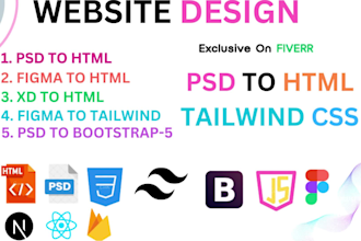 responsive and modern websites using reactjs, javascript