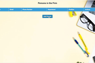 create database to store details
