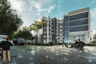 3d model and render of exterior or interior design