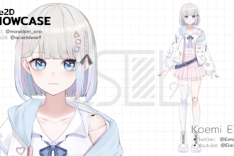do live2d rigging for your vtuber model