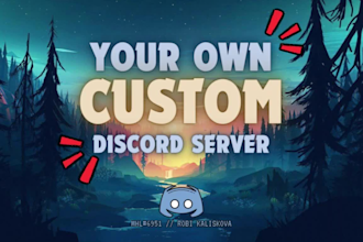 build a professional discord server for gaming and communities