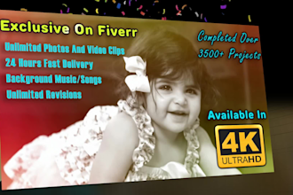 create birthday slideshow birthday photo slideshow promo video slideshow