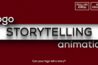 design a unique logo animation with story