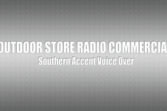 voice over radio commercials, announcements and characters