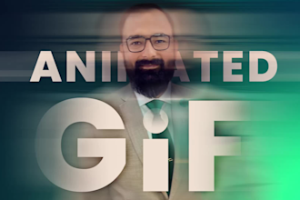 craft custom gif animation, animated banner, ad or stickers