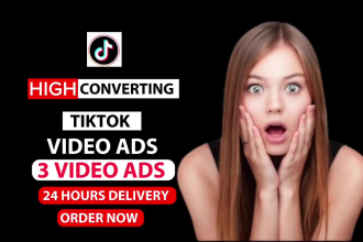 create viral tik tok video ads, dropshipping facebook ads creatives