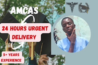 perfect amcas medical school personal statements in 24 hours