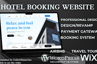 create a booking website for your airbnb apartment hotel booking website travel