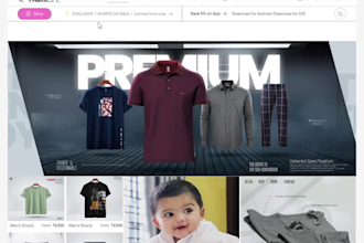 design ecommerce and portfolio website and app in figma