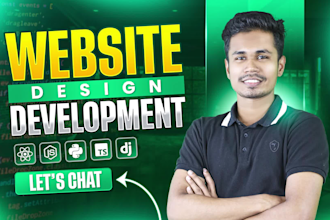 build website, website development, full stack developer, front end developer