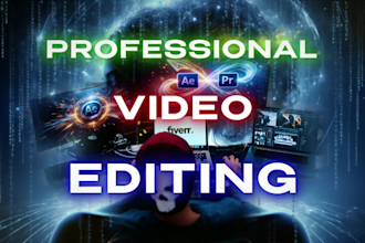 professional video editing and motion graphics