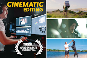 edit a stunning cinematic video