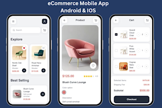 convert your shopify or woocommerce store into an android and ios mobile app