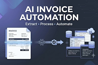 build ai invoice and document processing automation
