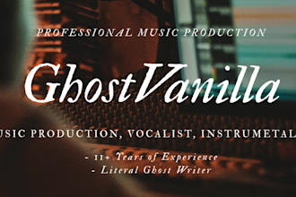professionally produce your music from scratch in 24 hours