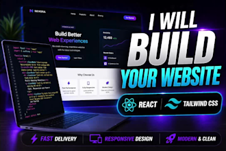 build a fullstack website for you