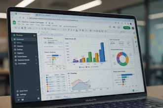 build google sheets dashboards and automate reports