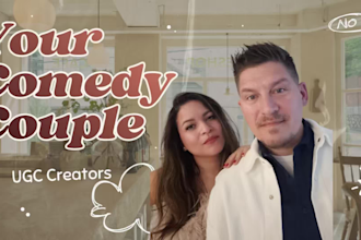 create couples ugc video ads for instagram, tiktok, youtube