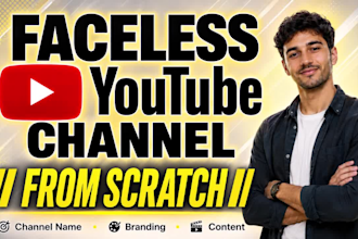 start a faceless youtube channel for you