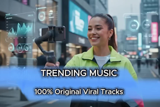 create viral trending music for tiktok, reels and shorts