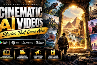 do animation ai video editing documentary video creator ai generated short ads
