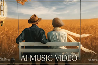 design a spectacular music video with stock footage