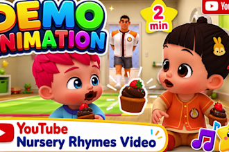 create kids video, kids learning video, nursery rhymes, youtube kids