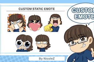 design custom emotes for streaming and discord