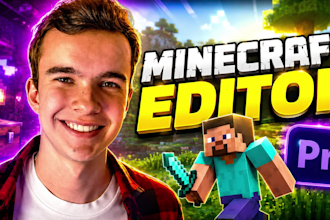 be your professional minecraft video editor