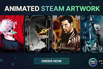 create best animated steam artwork