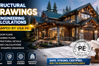 do building structural design, analysis, and load calculations