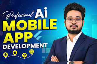 do ai mobile app development ai chatbot ai website ai saas as ai developer