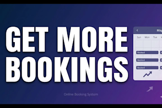 build a booking website with online reservations and admin panel