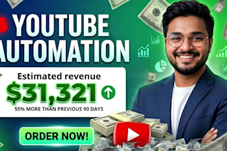 edit faceless youtube automation videos and documentary content