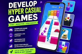develop hyper casual game for mobile