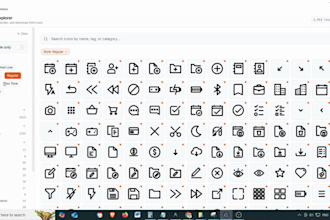 provide icon explorer professional offline svg icon library