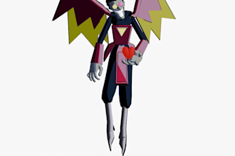 do stylized 3d game ready character modeling