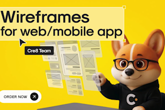 design UX wireframing application for your app or website