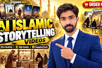 make cinematic islamic documentaries, quranic stories and ai films