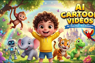 3d pixar style ai animation cartoon video ai animation 3d pixar ai cartoon video