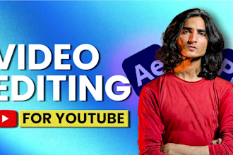 edit youtube videos, documentaries, explainers, tutorials