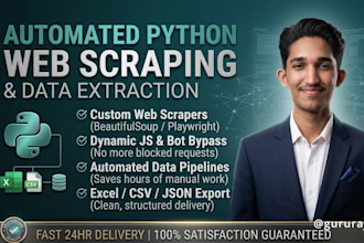 build a beast python web scraper or streamlit data app