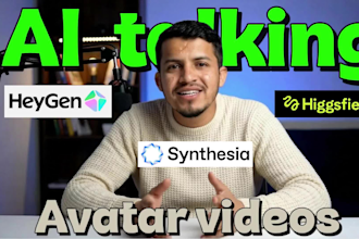 create ai talking avatar videos with synthesia and heygen for business marketing