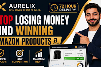 amazon wholesale product research and supplier sourcing