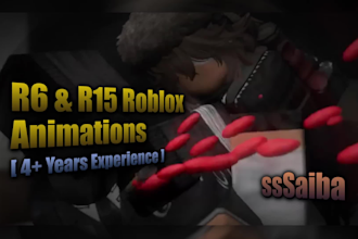 create roblox animations for your game