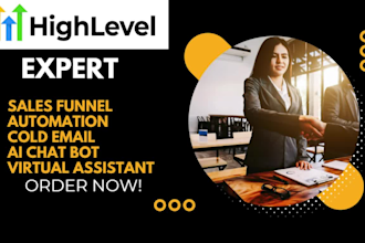 be ghl virtual assistance gohighlevel landing page  ai chat bot ghl real estate
